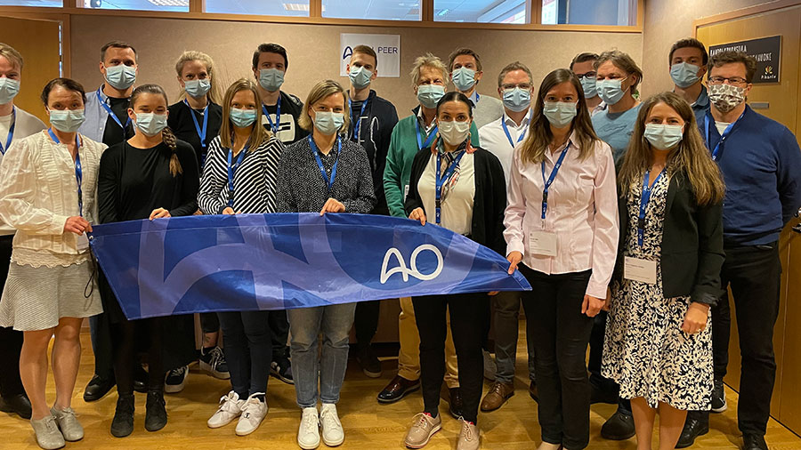 With successful first-ever courses and return to on-site education, AO PEER looks to 2022 and beyond